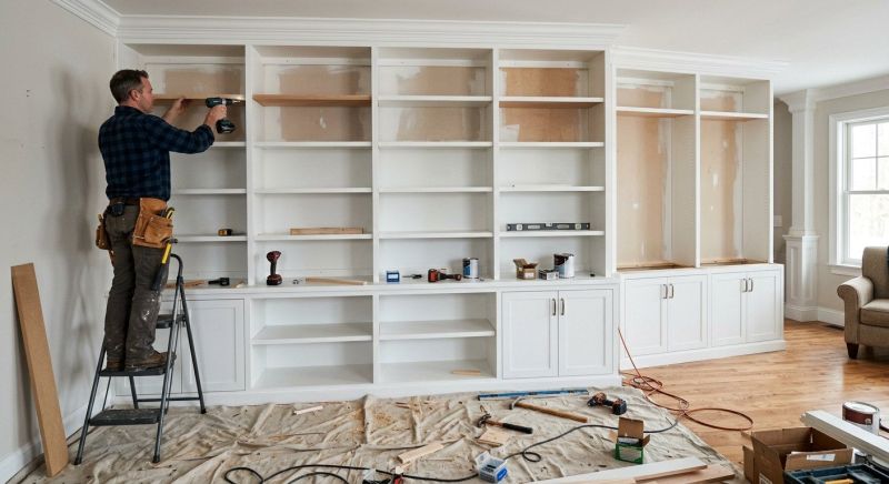 Bookcase Construction in Alexandria, VA