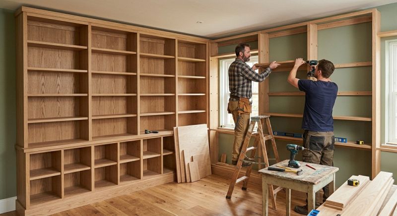 Bookshelves Installation in Greensboro, NC