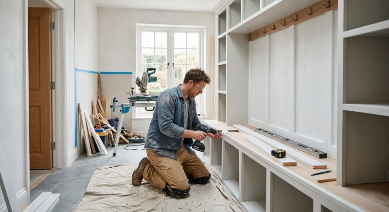 Builtin Cabinets Installation in Winston Salem, NC
