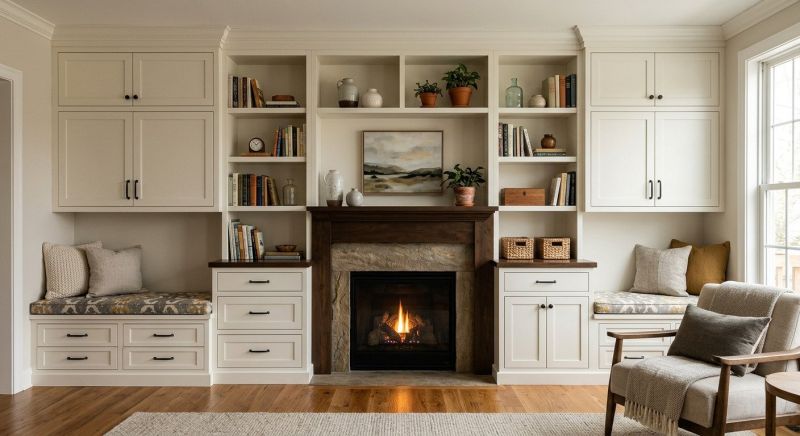 Fireplace Built Ins Installation in Greensboro, NC
